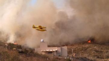 Los bomberos voluntarios activaron el alerta amarilla y piden ayuda a otras provincias