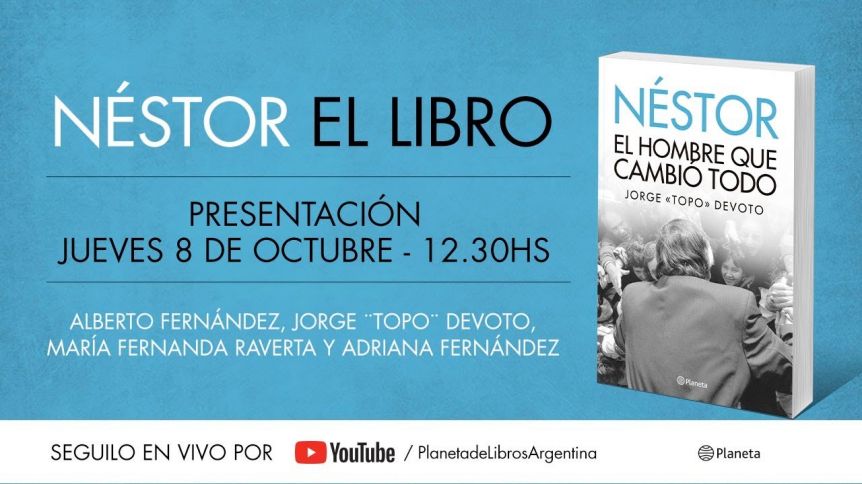 Se presenta el libro de Néstor Kirchner que Cristina ya adelantó que leerá