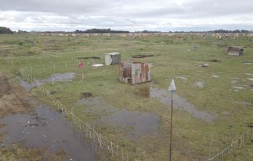 Toma de tierras en litigio, un mapa al rojo vivo