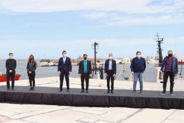 Firman acuerdo para dragar el puerto de Mar del Plata