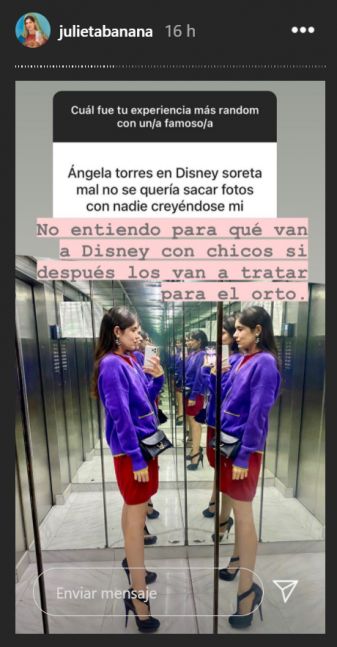 ¿Ángela Torres no es tan copada como se muestra?