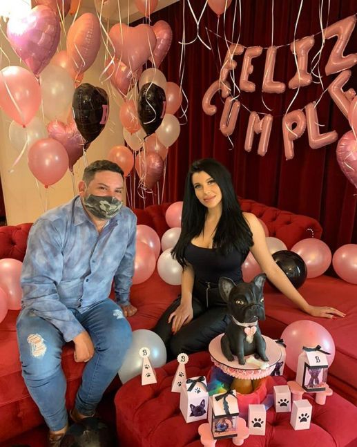 Charlotte Caniggia festejó el cumpleaños de su perrita y fue furor en las redes
