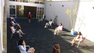 El primero: distrito Pro del Conurbano comenzó con las clases presenciales