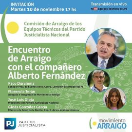 Tras ser propuesto como su presidente, Alberto vuelve al PJ