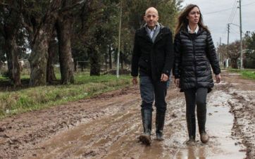 Le apuntó a Vidal: “Me acuerdo de una candidata con botas entre la inundación y nada hicieron