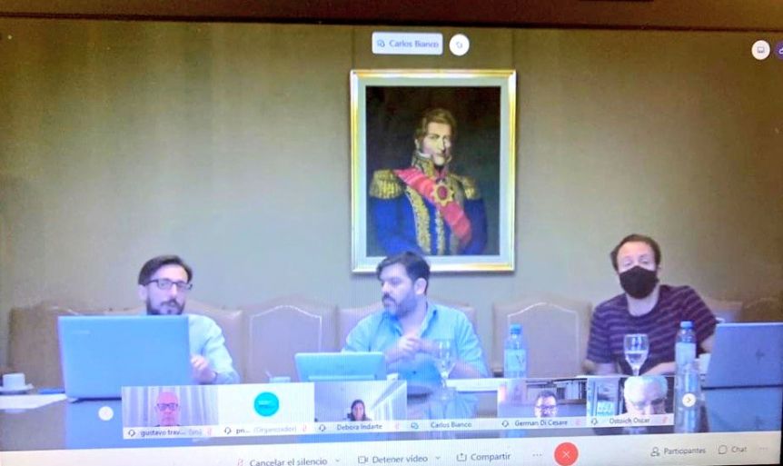 Antes de la exposición oficial, legisladores de Todos recibieron una clase de Presupuesto 2021