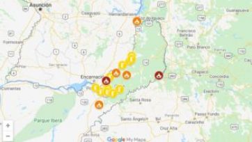 Misiones: alerta y extrema preocupación por los incendios