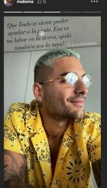 Maluma posó junto a su tía y generó gran repercusión en las redes