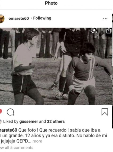 Marcelo de Tinelli fue acusado de usar una foto de otra persona en su homenaje a Maradona
