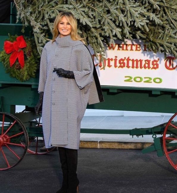 Melania Trump presentó la decoración navideña  que eligió para la Casa Blanca
