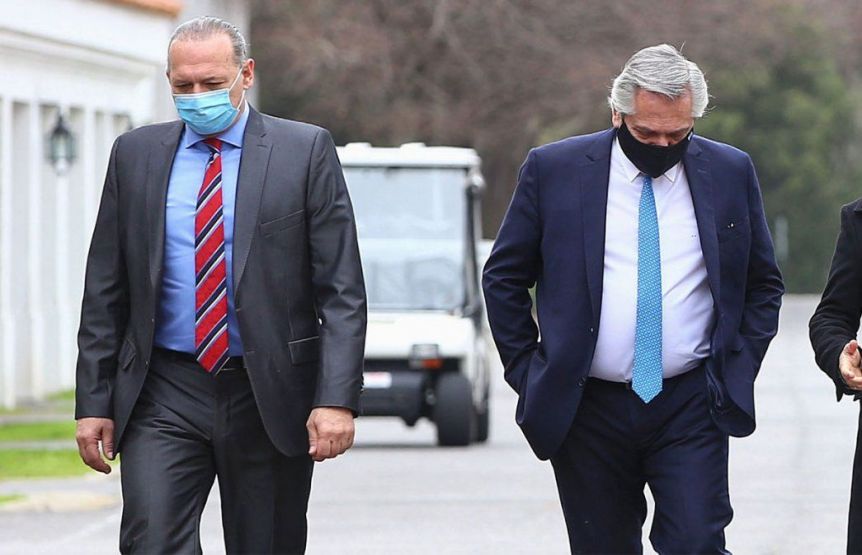 Alberto Fernández desembarcó en La Matanza para reunirse con Sergio Berni