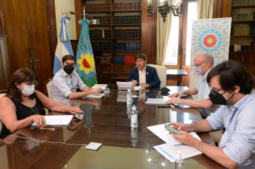 Con la situación sanitaria bajo la lupa, Kicillof dialogó con intendentes