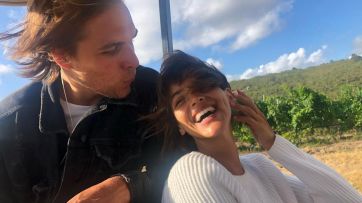 Calu Rivero se prepara para el 2021 con su novio y su padre en Punta del Este
