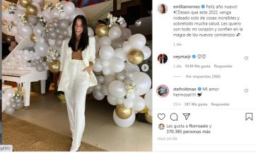 Emilia Mernes y Neymar hicieron un video juntos y aumentaron las sospechas de amor