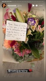 En el día de su debut, Morena Rial, mostró los regalos que recibió de su papá y su mujer