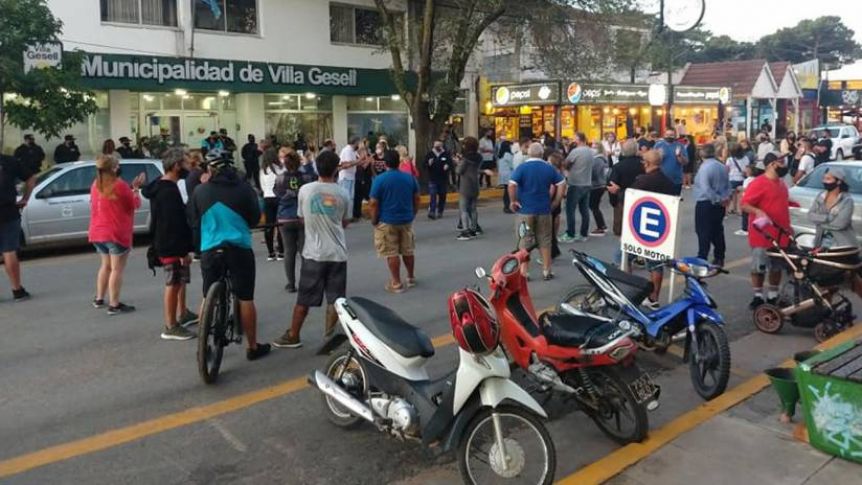 Gesell en disconformidad por el cierre nocturno
