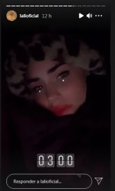 Lali Espósito iba a grabar y quedó atrapada por la  histórica nevada de Madrid