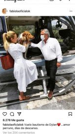 Alberto, Fabiola y el primer vuelo de Dylan
