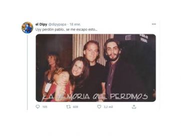 El Dipy arremetió contra Pablo Echarri, esta vez incluyó una foto picante con Nancy Dupláa