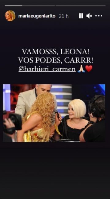 Los famosos piden por la salud de Carmen Barbieri