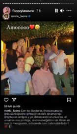 Floppy Tesouro organizó una reunión con amigos y fue duramente cuestionada por sus seguidores