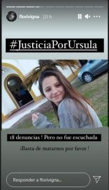 Famosos unidos piden justicia por Úrsula