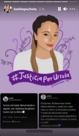 Famosos unidos piden justicia por Úrsula