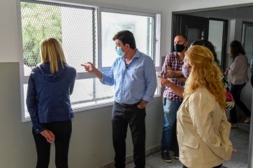 Espinoza: “Esta inversión representa la transformación de la educación en La Matanza”