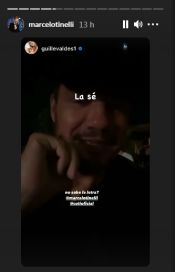 Marcelo Tinelli reaccionó cuando Guillermina lo acusó de no saberse el tema de Coti Sorokin