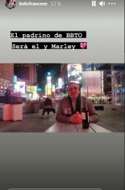 Belén Francese contó qué famoso será el padrino de su bebé