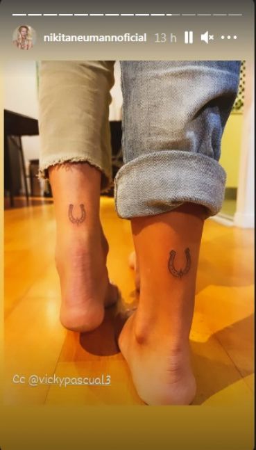 Nicole Neumann y la historia detrás de su nuevo tatuaje