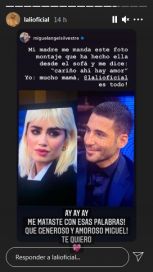 Lali Espósito se emocionó cuando Miguel Ángel Silvestre confesó: “Me tiene enamorado por mil razones”