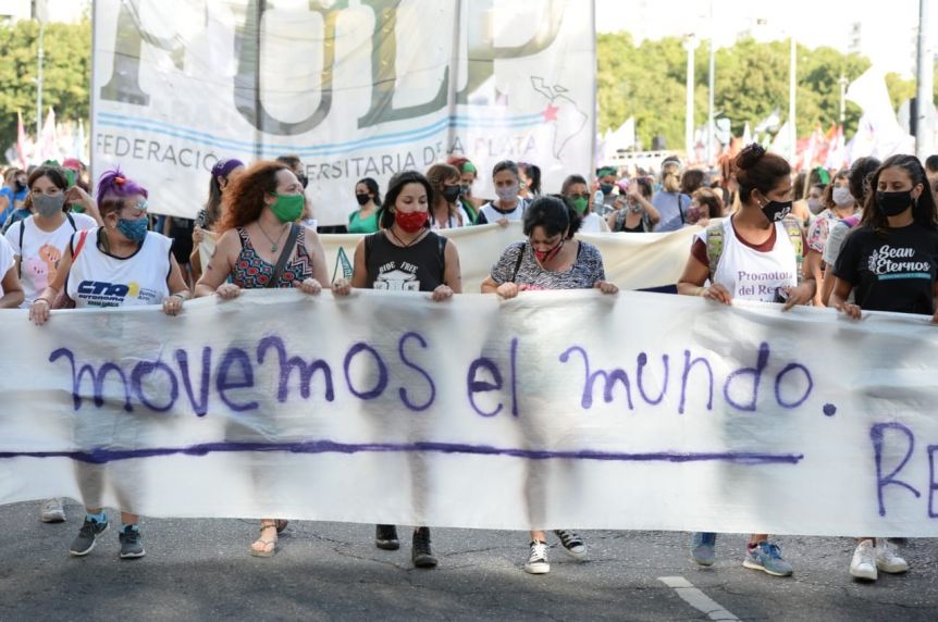 El 8M en fotos: miles de mujeres se congregaron en las principales plazas del país
