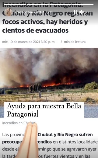 Famosos se sumaron a las campañas solidarias para la Patagonia