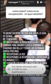 Karina Gao habló sobre su recuperación y reveló las secuelas que le dejó el Covid