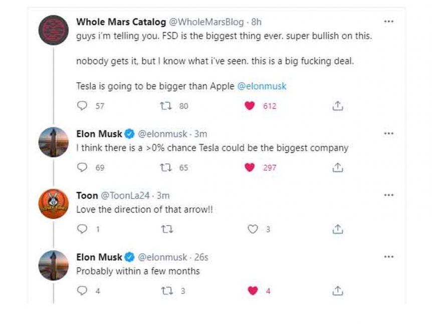 Elon Musk twiteó algo sobre Apple y se arrepintió