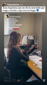 Emoción: Catherine Fulop comparte la alegría de recibir la ciudadanía argentina