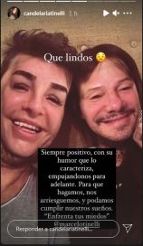 Cande Tinelli le dedicó un emotivo mensaje a su papá por el cumpleaños