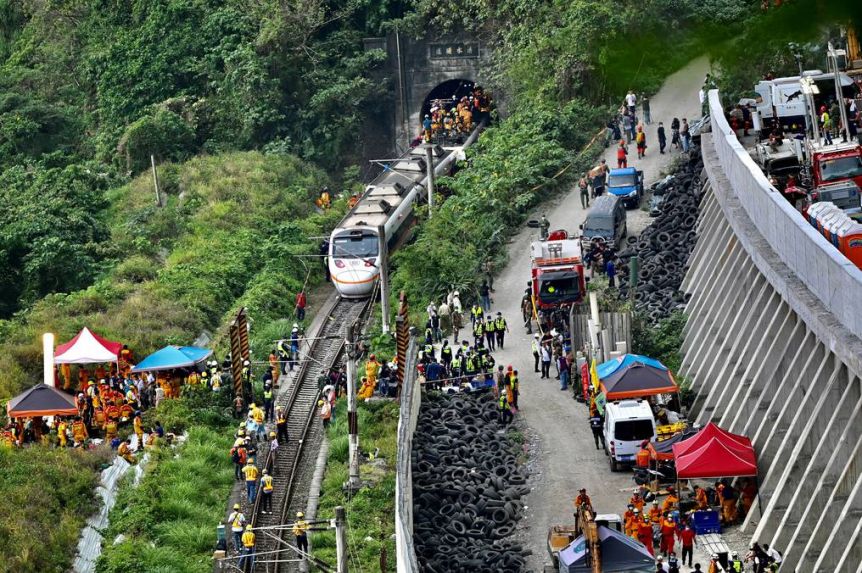 Confirman más de 50 muertos y cientos de heridos en la tragedia de Taiwán