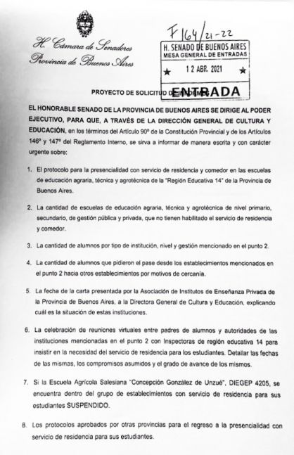 Escuelas rurales reclaman a Agustina Vila protocolos para poder dar clases