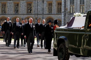 El último adiós al príncipe Felipe de Edimburgo