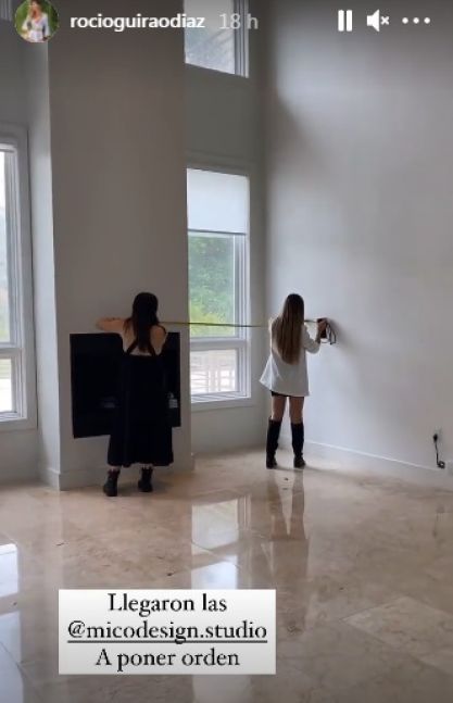 Rocío Guirao Díaz mostró detalles de su casa de Miami