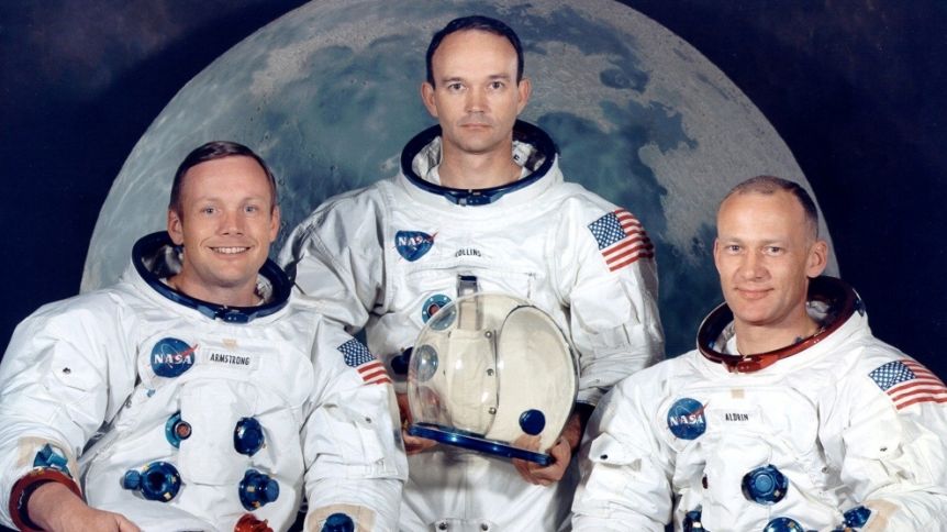 Falleció Michael Collins, uno de los integrantes de la misión Apolo 11
