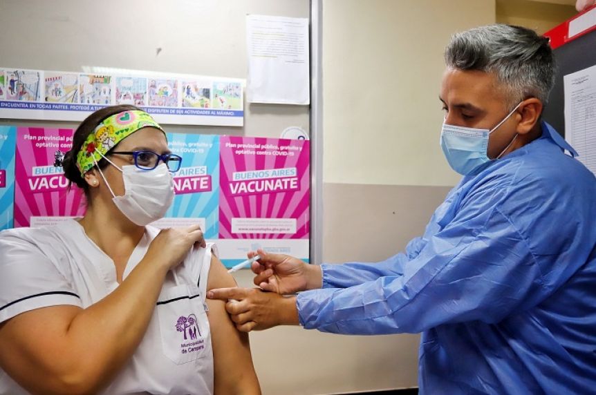 La carrera provincial por la vacunación