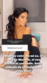 Silvina Escudero habló del amor y afirmó que alguien la acompaña