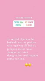 Charlotte Caniggia se enojó y apuntó contra el Jurado