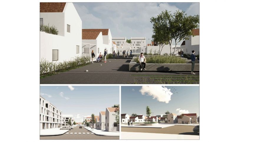 Fernando Espinoza: “Avanzamos con la construcción de más viviendas en Ciudad Evita”