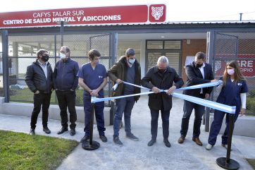 Zamora inauguró el CAFYS y Centro de Salud Mental y Adicciones de Talar sur