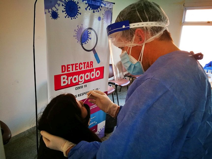Detectar municipal, clave para frenar los contagios en Bragado
