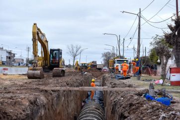 Espinoza: “La Matanza avanza en forma integral con una mega obra en Laferrere”